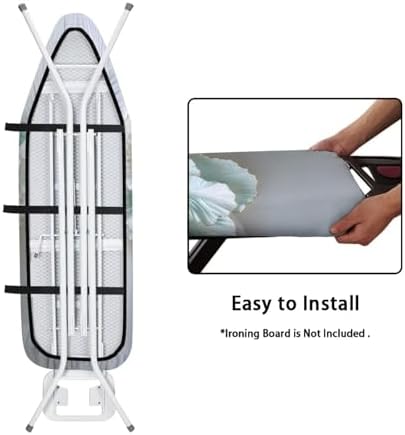 Butterfly Flower Easy Installation 15x54 Ironing Board Cover, Modern Aesthetic - Image 4