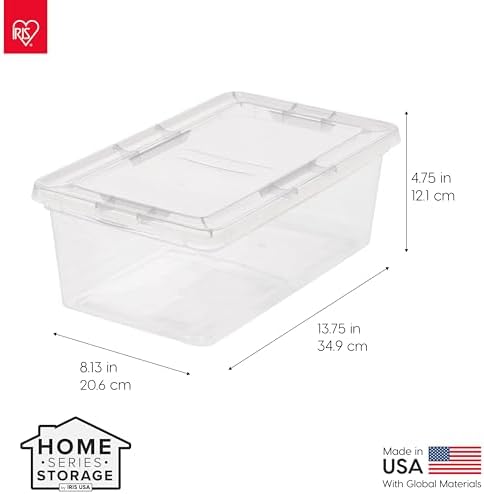IRIS USA 12-Pack 7 Qt Storage Bins - Image 3