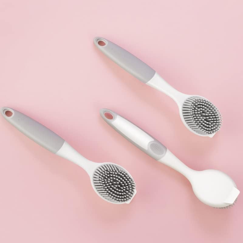 Dish Scrubber, Silicone Soft Bristles Scrub Brush - Image 3
