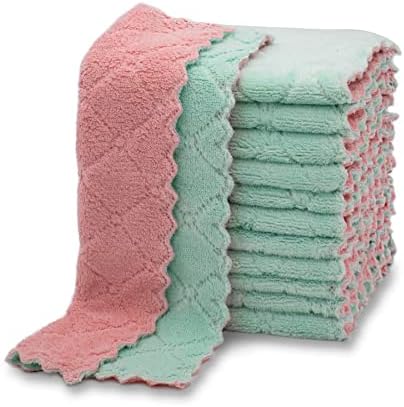 kimteny 12 Pack Dish Cloths for Washing Dishes by kimteny