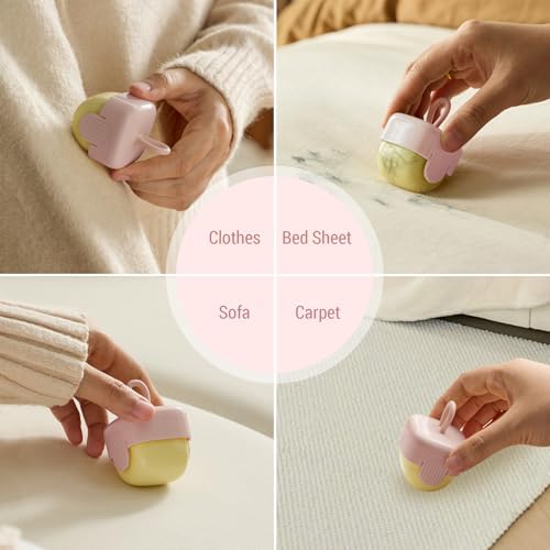 Mini Lint Roller Reusable Washable Sticky Pet Hair Remover - Image 3