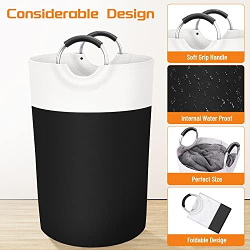 BlissTotes Laundry Basket, Laundry Hamper, Collapsible Laundry Baskets - Image 3