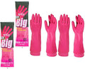 MAMISON XXL Rubber Gloves, 2 Pairs, Kitchen Dishwashing, Non-Slip Grip by QualityKitchenandHome