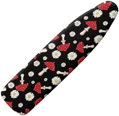 GLENLCWE Red Mushroom Daisy Ironing Board Cover by GLENLCWE