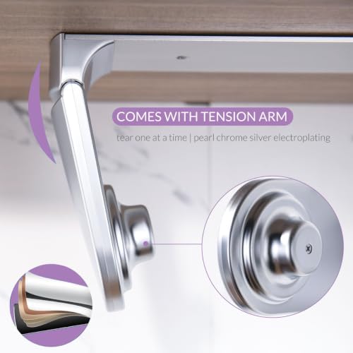 simpletome ONE Hand Paper Towel Holder Under Cabinet - Image 5