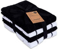 AMOUR INFINI Kitchen Towels Pack of 4, Terry Cotton Dish Towels, Ultra Absorbent by AmourInfini
