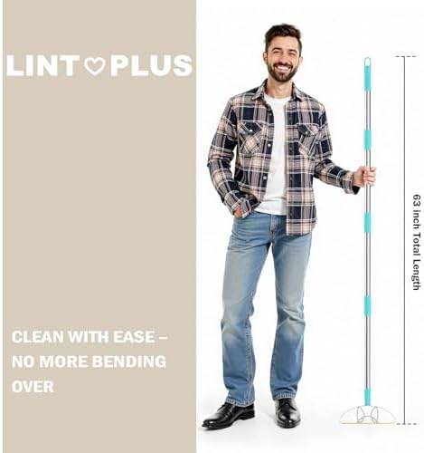 63‘’Ultra Long Heavy Duty Carpet Rake - Image 2