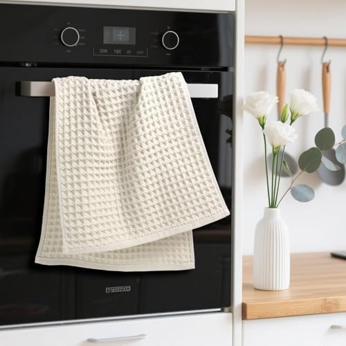 Jacquotha Waffle Hand Towels 5-Piece – Cotton - Image 7