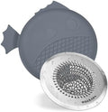 Upgraded Reversible Sink Drain Strainer & Kitchen Sink Stopper Set by Wokdada
