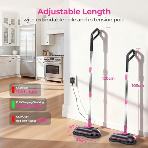 Cordless Electric Mop, Electric Spin Mop - Image 7