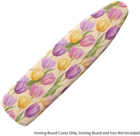 Tulip Ironing Board Covers Standard Size Soft Ironing Board Dust Cover Home - Image 6