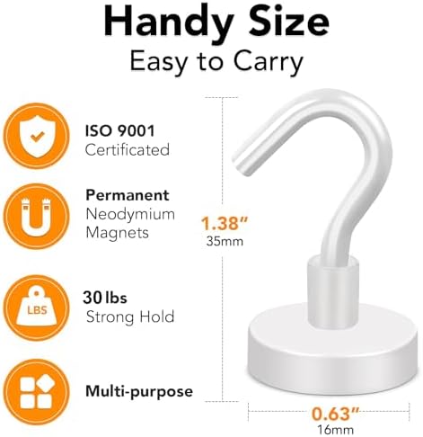 MIKEDE Magnetic Hooks - Image 4