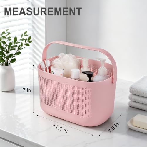 Plastic Portable Shower Caddy Basket, Storage Organizer - Image 6