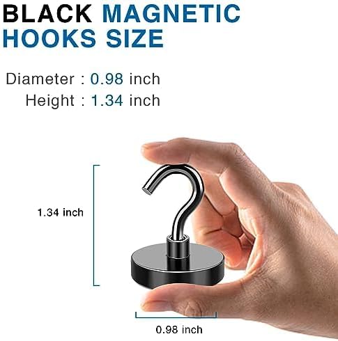 LOVIMAG Magnetic Hooks for Cruise Essentials 2026 Cabins Door 25 Pack-85LBS - Image 4