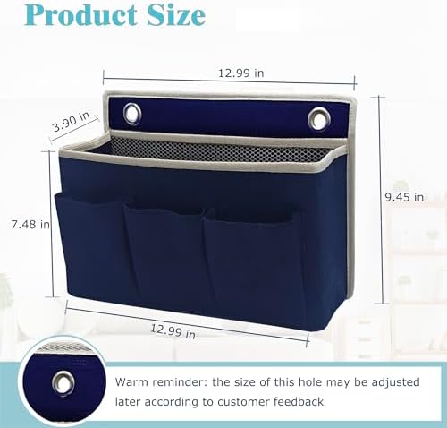 2-Pack Wall Hanging Organizer Bag/Hanging Baskets - Image 2
