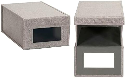 Household Essentials Small Drop Front Shoe Box by HouseholdEssentials
