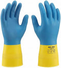 Neoprene Latex Blend Chemical Gloves, Heavy Duty Rubber Gloves, 20 Mil Thick by GOL-SIV