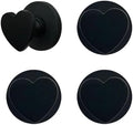4 Pcs Magnetic Hooks Heavy Duty, Heart Magnetic Hooks, Clothes Grill Fridge by ZH-ZHENGHENG