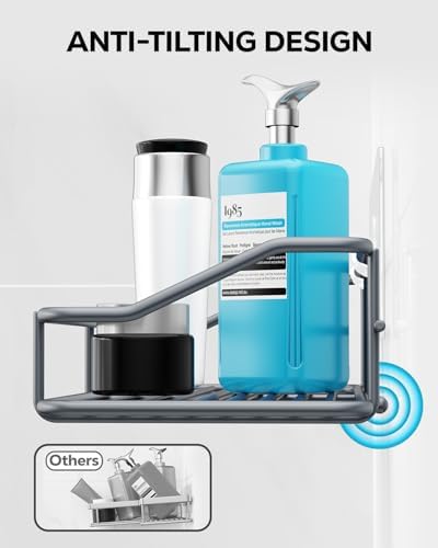 Nieifi Shower Caddy Adhesive, Shower Shelves, Shampoo Holder - Image 4