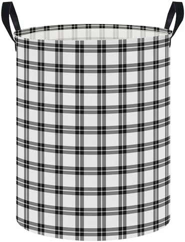 NTAOHAMPER Plaid Laundry Hamper, Laundry Basket, Baby Nursery Hamper, by NTAOHAMPER