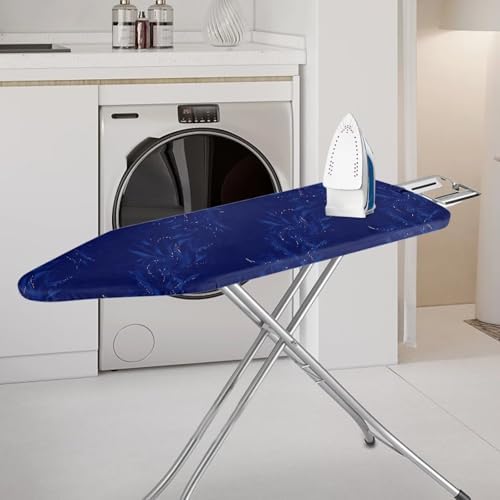 Abstract Graphic Ironing Board Cover 15x54 Inch, Retro Leaf Texture Brush Art - Image 2