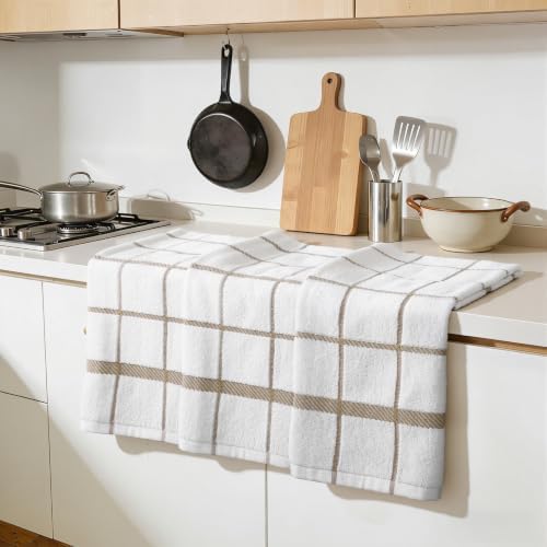 Homaxy Terry Stripe Kitchen Towels 18"x28", 6 Pack - Image 6