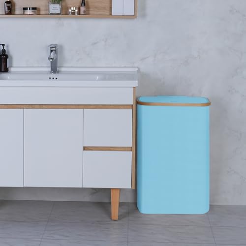Slim Laundry Basket, 60L Laundry Hamper - Image 6
