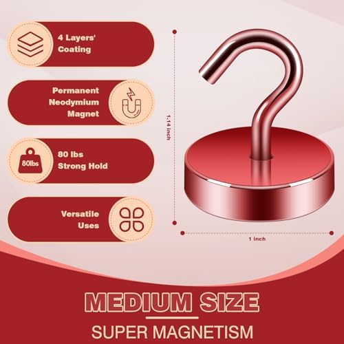 Neosmuk Magnetic Hooks Steel Tube Design - Image 4