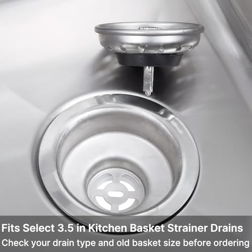 Kingrol 4 Pack Kitchen Sink Strainer Baskets - Image 7