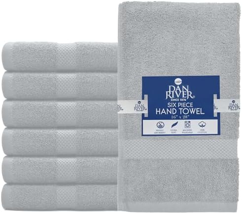 DAN RIVER 6-Pack Premium Hand Towels - Image 6