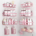 Liuoud 10 Pack Shower Caddy for Inside Shower by Liuoud