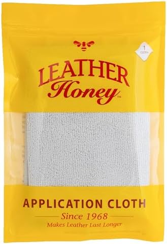 Leather Honey Lint-Free Microfiber Application Cloth – Made in USA by LeatherHoney