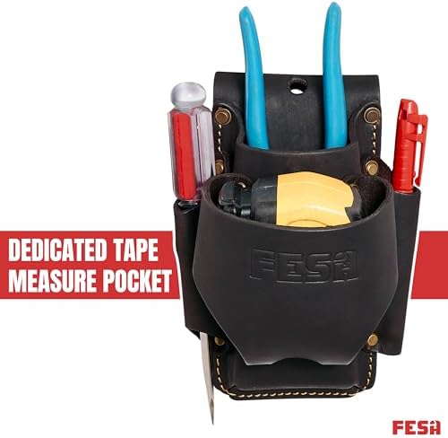 FESA Small Leather Tool Pouch - Image 3