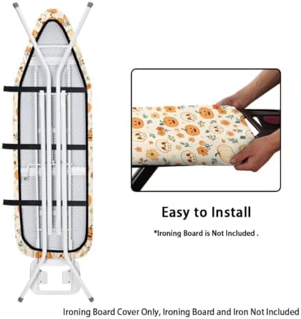 Halloween Pumpkin Ironing Board Cover and Pad 16 x 55 Inch Iron Board Cover - Image 4