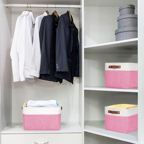 Bagnizer Storage Bins Large Fabric Storage Baskets - Image 2