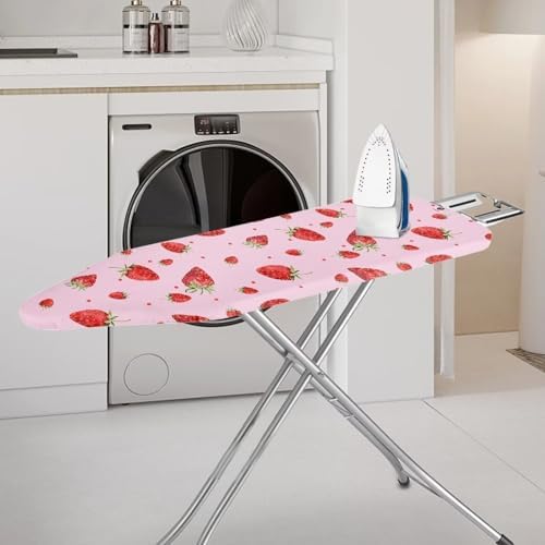 Pink Strawberry Ironing Board Cover and Pad - Image 2