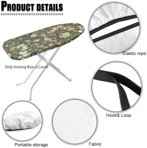 Floral Ironing Board Cover for Iron Pad Protector Small Table Top Ironing Board - Image 6
