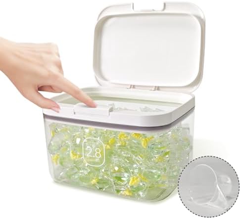 Laundry Pod Holder with Lid, 94oz Container by GUTE