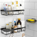 Moforoco 3-Pack Shower Caddy Basket Shelf by MOFOROCO