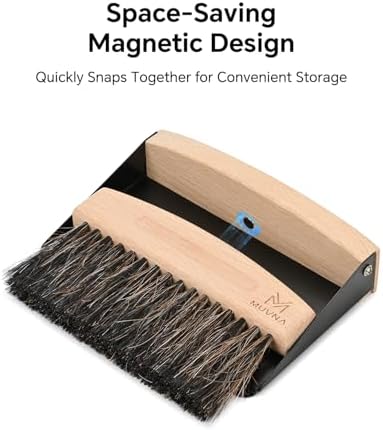 Small Coffee Brush and Dust Pan Set - Image 5