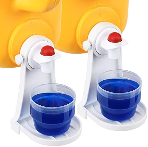 Laundry Detergent Cup Holder for Bottle Spouts, Drip Catcher Organizer by LEVOSHUA