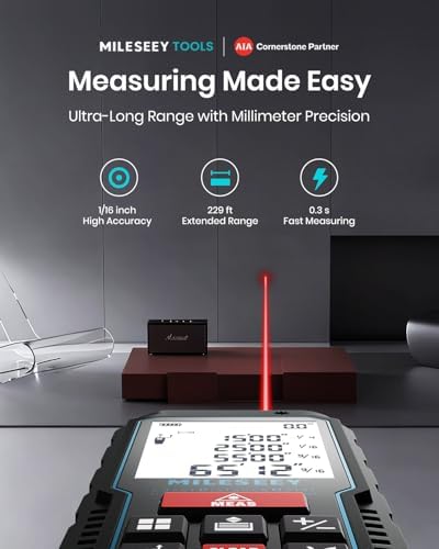 MILESEEY Laser Measure, Laser Measuring Tool - Image 3