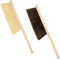 Wooden Bench Brush with Soft Bristles – 2 Pack Wide Table & Counter Dusting by Unknown
