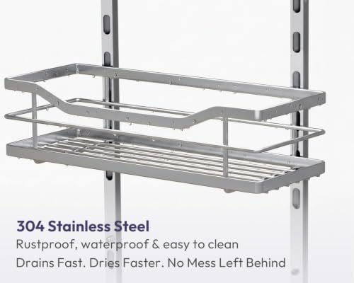 SWTYMIKI Over the Door Shower Caddy - Image 5