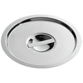 OCS Parts Pro Series Stainless Steel Cover for 6 Quart Bain Marie Pots | 7-1/16" Bain Marie Pot Lid with Handle