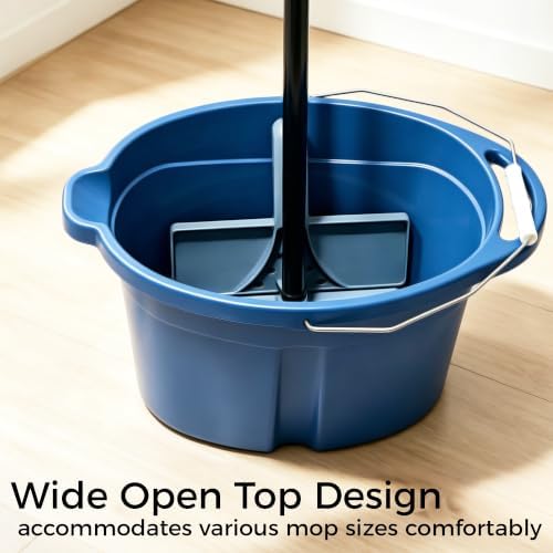 12-Quart Plastic Cleaning Bucket - Image 4