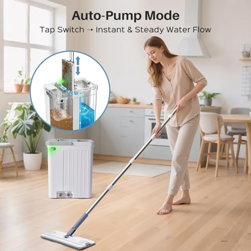 Mop and Bucket Set，Flat Mop and Bucket System - Image 4