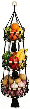 Halidali 3 Tier Hanging Fruit Baskets by Unknown