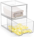 Stackable Dryer Sheet Holder and Laundry Pods Container Set by VOTLEVT by VOTLEVT