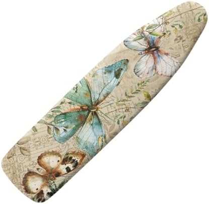 Vintage Butterfly Ironing Board Cover, Ironing Board Pad Cover Protector by KUIFORTI